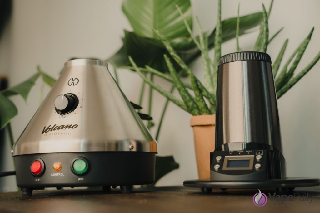 Vaporizery Volcano Vaporizer vs. Arizer Extreme Q 6.0 Vaporizer
