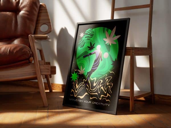 Plakát „Unleash Your Creativity“