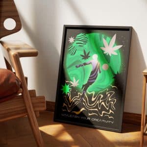 Plakát „Unleash Your Creativity“