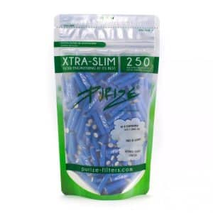 Purize – XTRA Slim filtry s aktivním uhlím 250 ks (ø 5,9 mm x 26,9 mm)