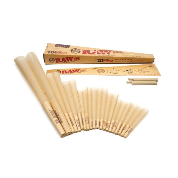 RAW Cone 20 Stage Rawket – hotové stožky 7 velikostí