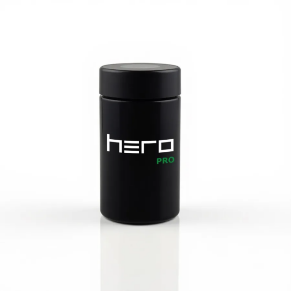 HERO – Skleněná nádoba