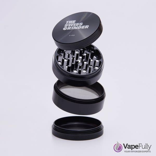 Swiss Grinder Fire – Premium 4-teiliger Grinder