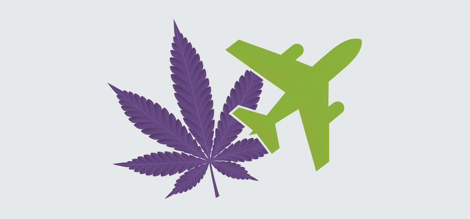 medyczna marihuana samolot