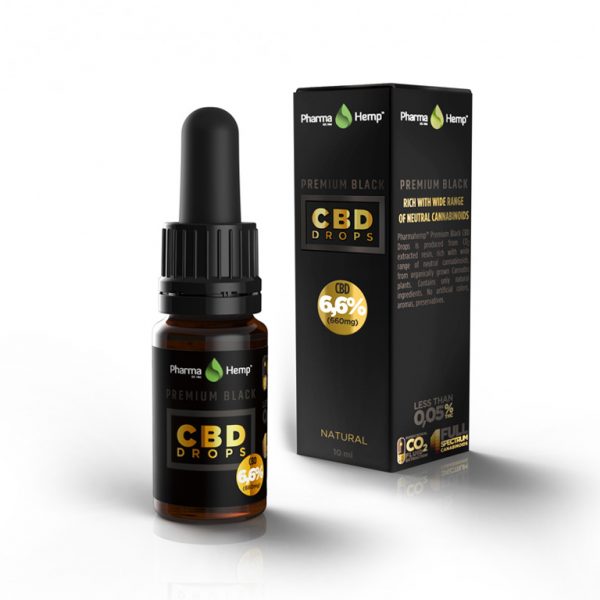 Pharmahemp CBD Premium Black Tropfen Pharmahemp CBD Premium Black Tropfen