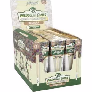 Purize Pre-Rolled Cones Regular – Fertige Cones mit Aktivkohlefilter (BOX 90 Stk.)