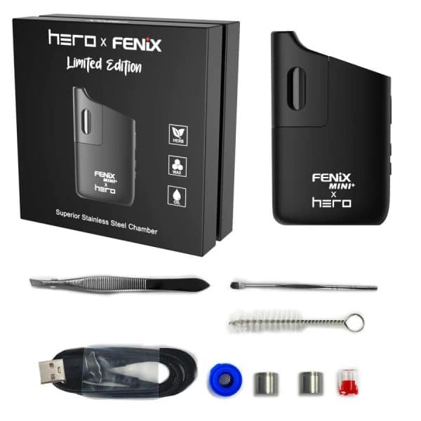 Fenix Mini+ X HERO Limited Edition – vaporizador portátil de hierbas secas