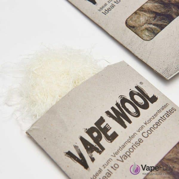 Fibra de cáñamo purificada – accesorio para vaporizar concentrados de CBD