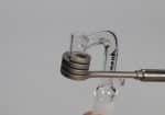 Quartz Banger con conexión para resistencia – accesorio para vaporización de concentrados