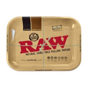 RAW Classic – bandeja metálica para hierbas secas