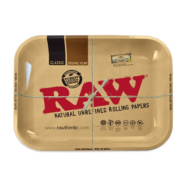RAW Classic – bandeja metálica para hierbas secas RAW Classic – bandeja metálica para hierbas secas