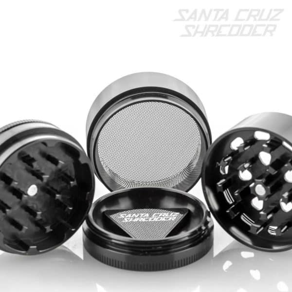 Santa Cruz Shredder – grinder de 4 piezas para hierbas secas