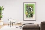 High Labs Art – Póster «Freedom Is Now» (B2, 70,7 × 50 cm)