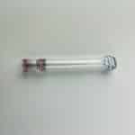 Astra 9 cm – pipa de cristal para hierbas secas