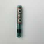 Pipa de cristal Green Music 9CM – pipa para hierbas secas