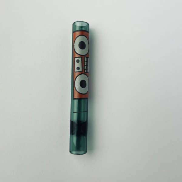 Pipa de cristal Green Music 9CM – pipa para hierbas secas Pipa de cristal Green Music 9CM – pipa para hierbas secas