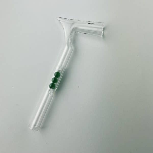 Pipa de cristal S1 SPHERULE CORNER – pipa de vidrio borosilicato para hierbas secas