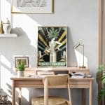 Póster ‘Expand Your Mind’ – High Labs Art (B2 con detalles dorados)