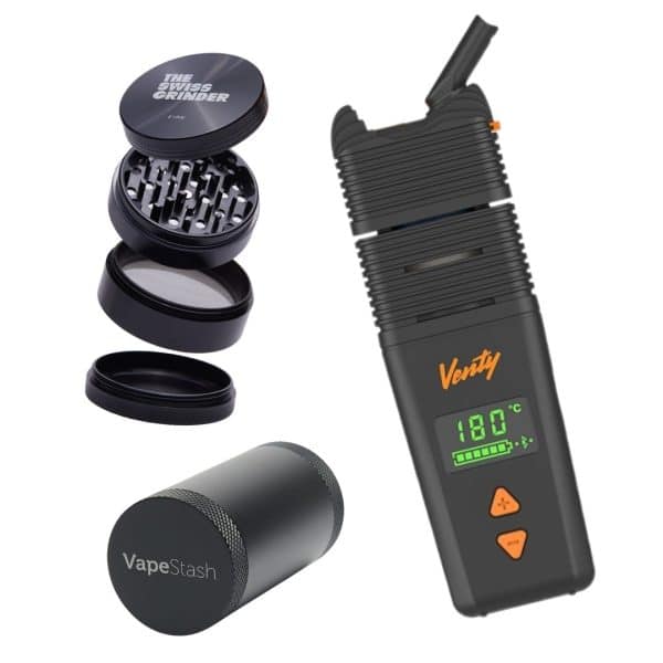 Kit Venty – Mega Bundle vaporizador portátil de hierbas secas y accesorios Kit Venty – Mega Bundle vaporizador portátil de hierbas secas y accesorios