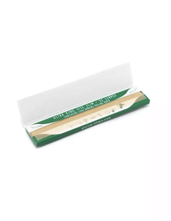 Purize – Papeles de liar King Size Ultra Slim sin blanquear