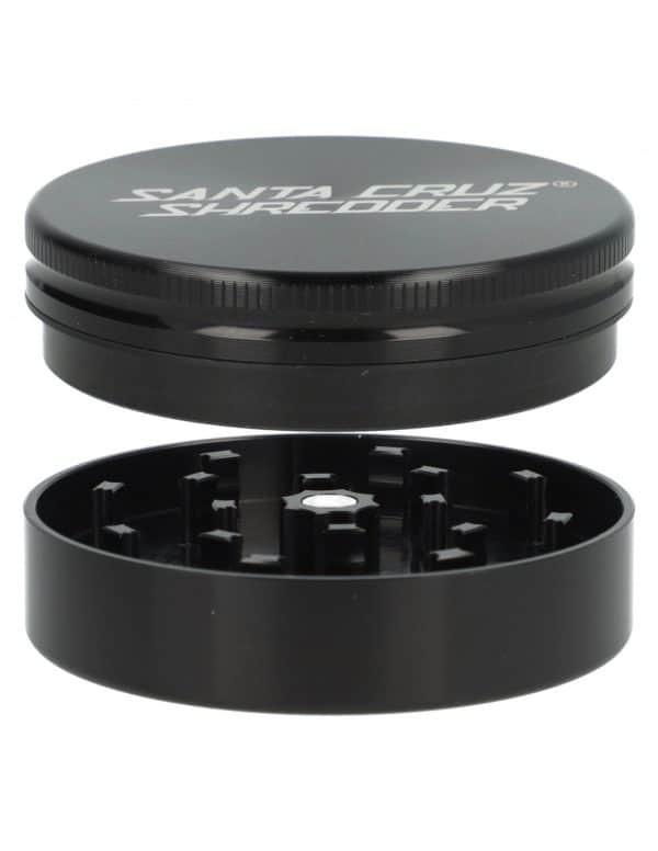 Santa Cruz Shredder – Grinder 2 piezas grande para hierbas secas