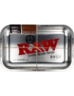 RAW Metallic – bandeja para liar de metal coleccionable RAW Metallic – bandeja para liar de metal coleccionable