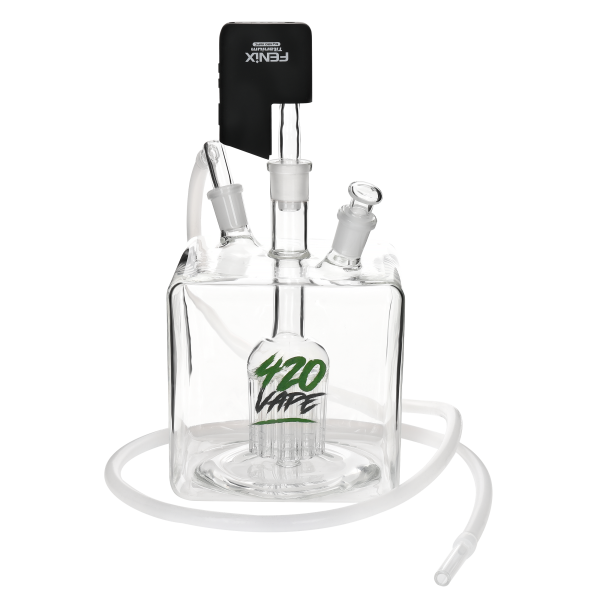 Bong para vaporizador – Bomb Qube XL (14,5 mm) 420VAPE Bong para vaporizador – Bomb Qube XL (14,5 mm) 420VAPE