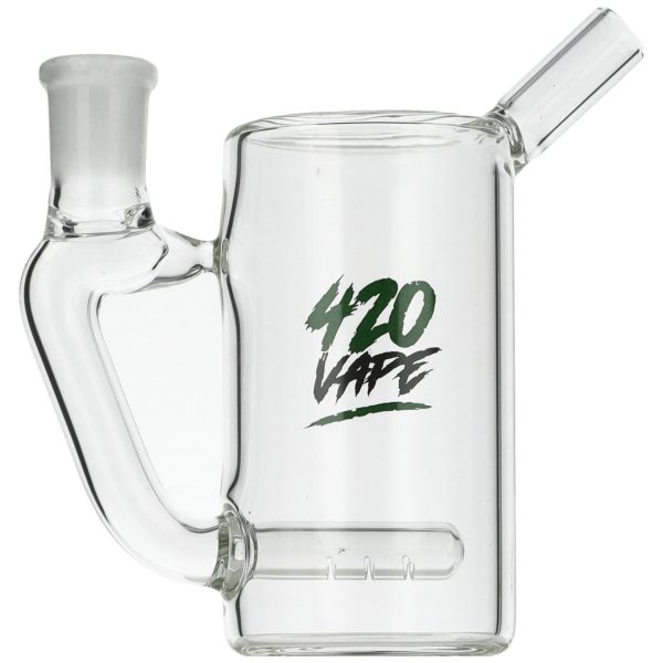 Coofel 420VAPE – mini bong de cristal con esmerilado 14,5 mm