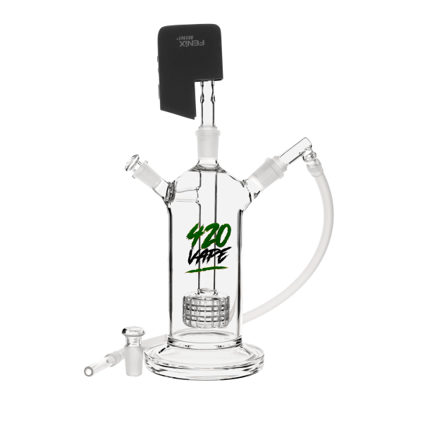 Bongo 420Vape Tube XL – pipa de agua con difusor de 2 entradas para vaporizador