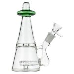 420VAPE UfoZZ Cono – bong de cristal con difusor (14,5 mm)