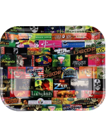 RAW Metal Rolling Tray History – bandeja metálica para liar Large