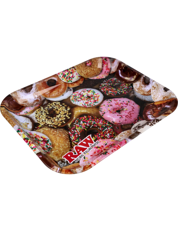 RAW Donut – bandeja para liar grande (27,5 × 33 cm) RAW Donut – bandeja para liar grande (27,5 × 33 cm)