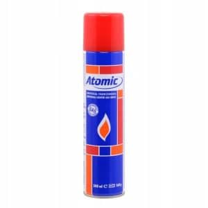 Atomic – täyttökaasu sytyttimiin ja poltinpäihin 300 ml