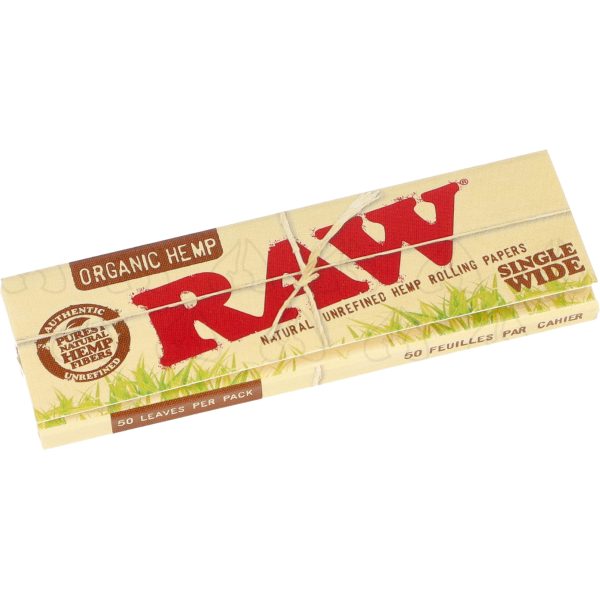 RAW ORGANIC savukepaperit – eri vaihtoehdot