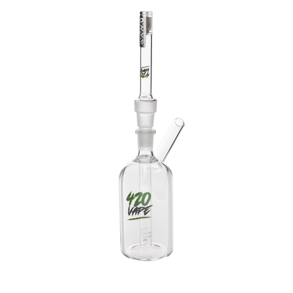 DynaGlazz 420VAPE – lasinen DynaVap-runko 3-in-1-bongiadapterilla