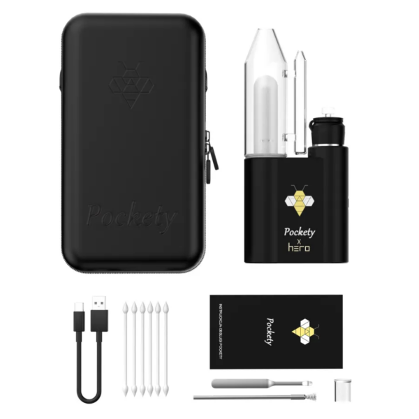 JCVAP Pockety X HERO Limited Edition – kannettava konsentraattivaporisaattori