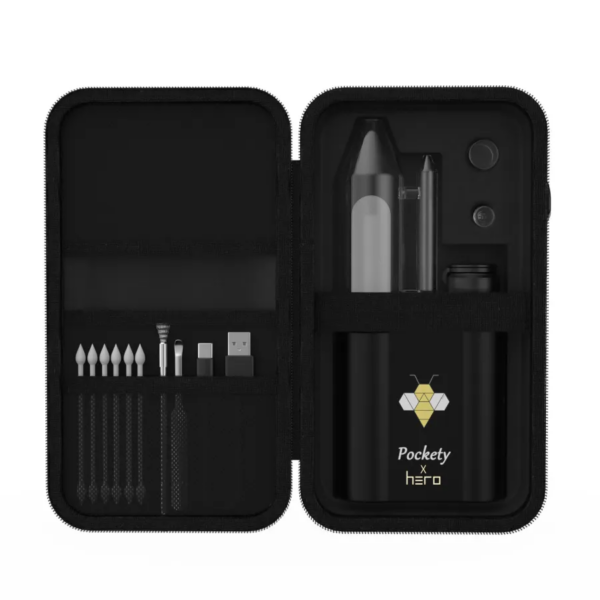 JCVAP Pockety X HERO Limited Edition – kannettava konsentraattivaporisaattori