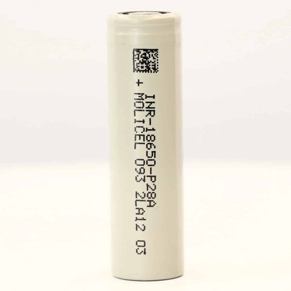 Molicel P28A – batterie 18650 Molicel P28A – batterie 18650