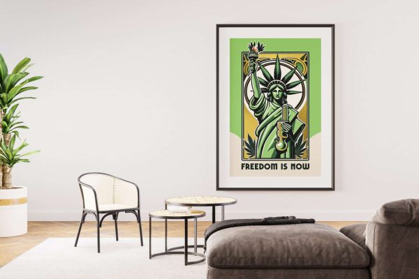 Affiche « Freedom Is Now »