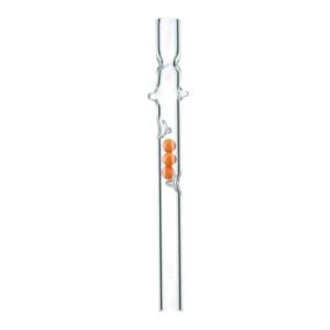 Pipe en verre S2 Spherule Strait 12 cm – billes refroidissantes