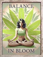 Affiche « Balance in Bloom »