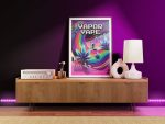 Affiche « Vapor Vape »
