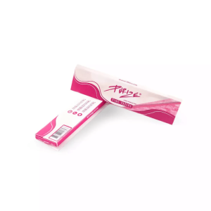 Purize – Feuilles à rouler Pink King Size Slim roses 32 pcs