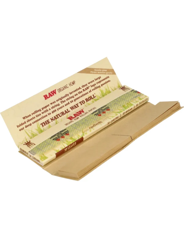 RAW Classic Connoisseur – Feuilles à rouler avec filtres – Différents types