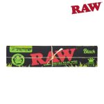 RAW Black King Size Slim – Feuilles ultra-fines non blanchies