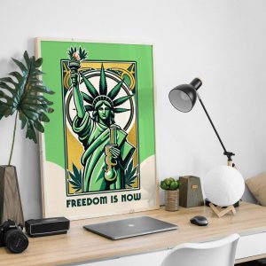 Affiche « Freedom Is Now »