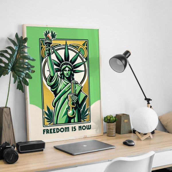 Affiche « Freedom Is Now »