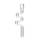 Pipe en verre M4 Zigzag Handicraft – verre borosilicate