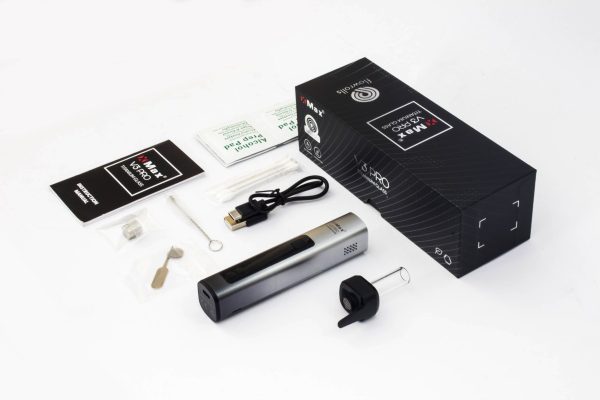X-MAX V3 Pro Titanium Glass – vaporisateur portable à herbes sèches