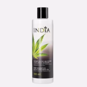 Shampoing à l&rsquo;huile de chanvre India Cosmetics, 400 ml